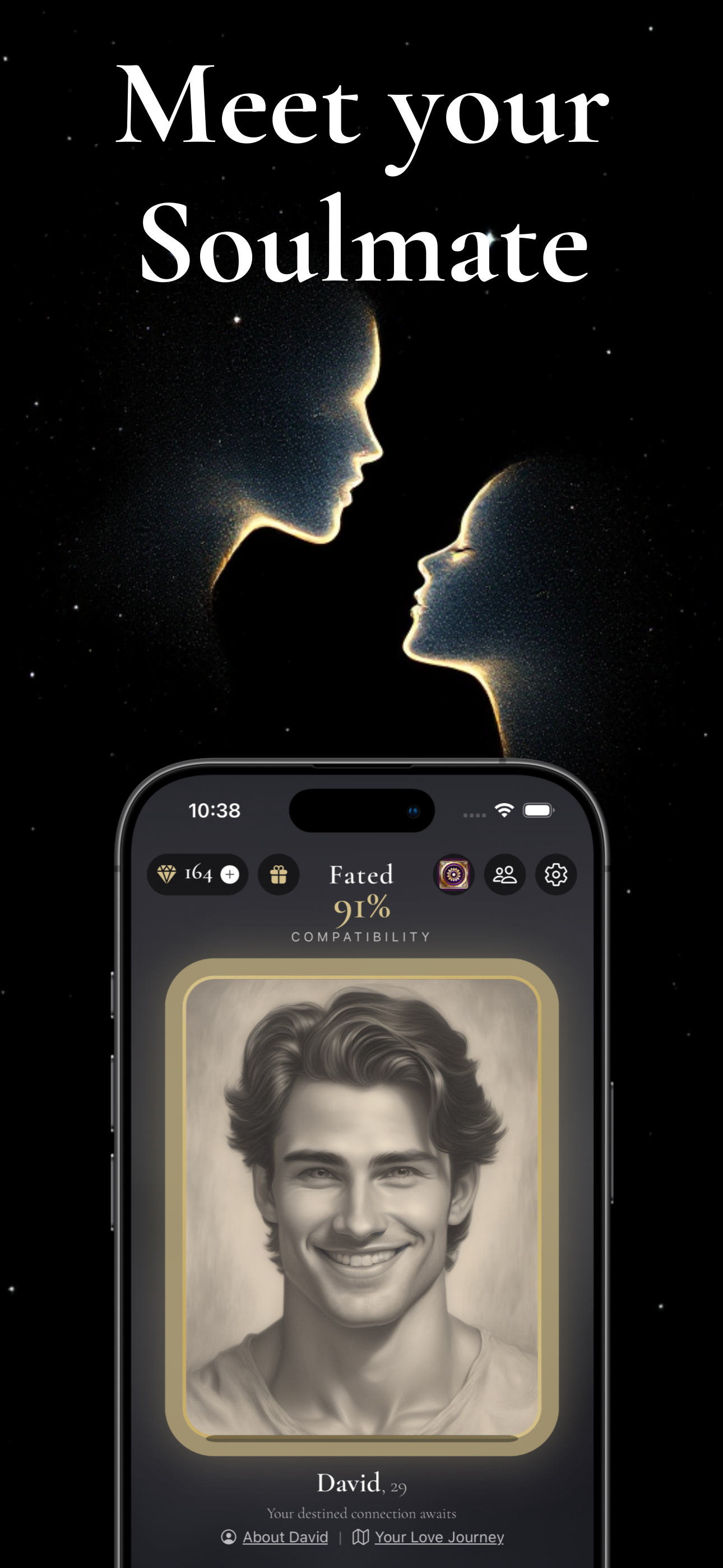 Fated App - Your Cosmic Soulmate